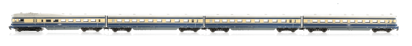 Jägerndorfer Collection JC75412 - N - 4-tlg. Triebzug Rh 5145 Miramare, ÖBB, Ep. III - DC - Digital, Sound